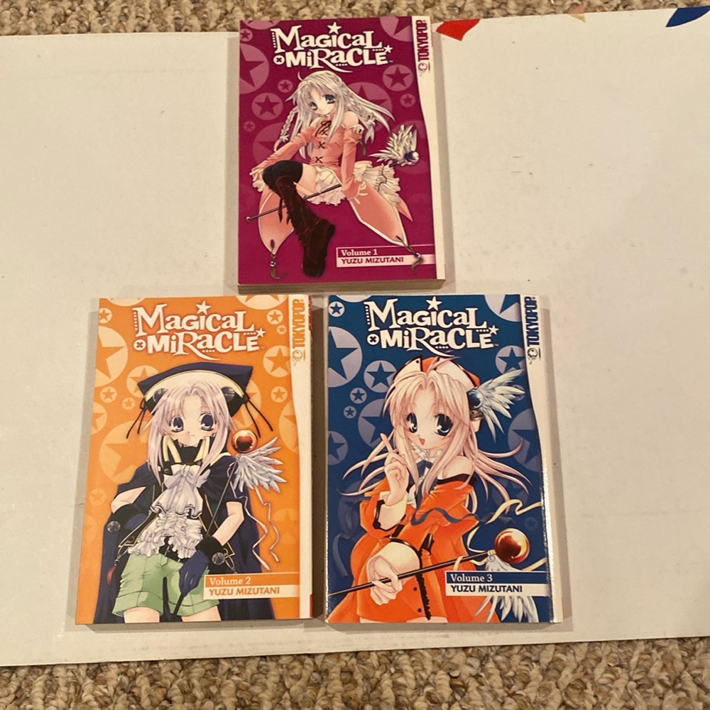 NWT Magical Miracle Graphic Novels Volumes 1 - 3